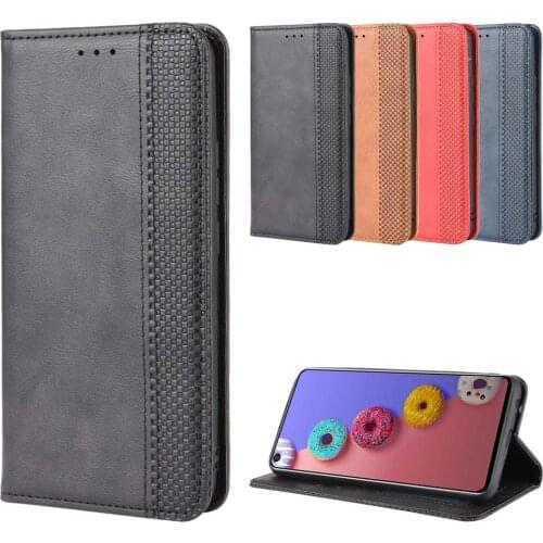 Leather phone case for Tecno Infinix S4 X626 / S5 / S5 lite / CC9 back Cover Flip card wallet with kickstand Coque
