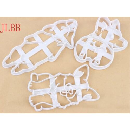 Cookie Cutters Mold Cake Decoration Accessori Creative Cute And Funny Corgi Dog Shape DIY Baking Accessories Kitchen Tools