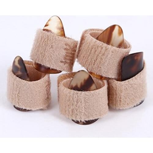 Guzheng Nail Cover Adjusted Size Tape-Free Breathable Fingertip Protection Tapes for Adult Children Practice Protection