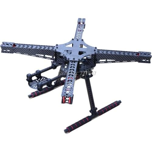 HSKRC59 X450 450mm Full Carbon Fiber Quadcopter Frame kit w/ Carbon Fiber Landing Gear fit for 2 / 3 axis gimbal upgrade F450