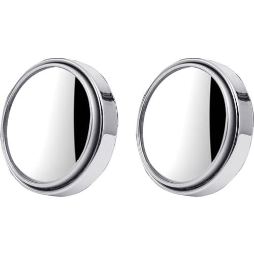Small Round Mirror 360 Degree Reversing Blind Spot Mirror Convex Mirror Rear View Mirror Glass Borderless Small Round Mirror