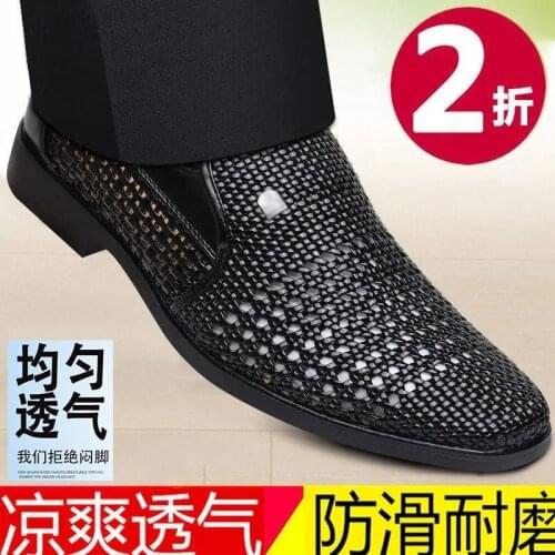 Mens Shoes Summer Shoes Sandals Mens Leather Casual Zapatillas Hombre Chaussure Homme