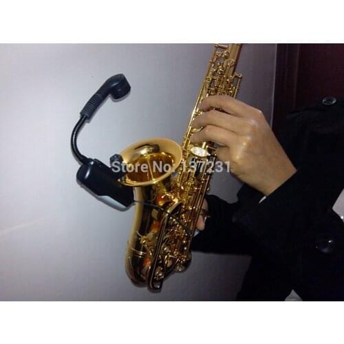 New Portable Package Baomic BM-5/V2 Wireless Microphone dedicated for Saxophone Professional UHF Instrument amplification System