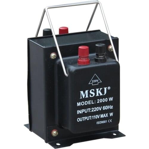 TC-2000 converter 110v to 220v voltage transformer