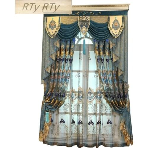 Shading curtains for Livingroom Flat window curtains for Kitchen with Window Treatment Drap Decoration for Livingroom