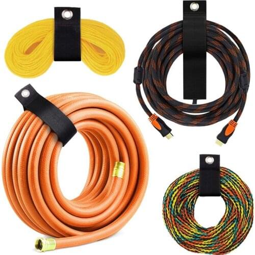 1-6PCS Extension Cord Holder Organizer Heavy Duty Storage Straps Fit With Garage Hook Pool Hose Hangers Strongly Viscous Gadget