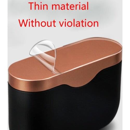 1Set High Transparent Protective Film Sleeve Anti-scratch Skin Protector for So-ny WF-1000XM3 Bluetooth Earphones