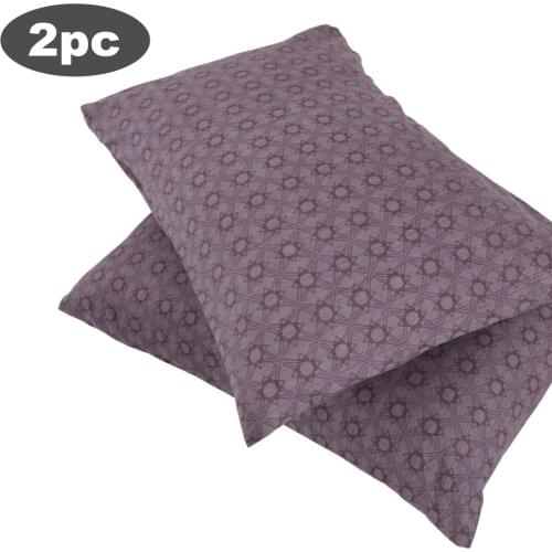 1Pair Microfiber Waterproof Pillowcase Cotton Polyester Bedding Sets Floral Pillows Cover 50X70CM Pillows Case for Good Sleep
