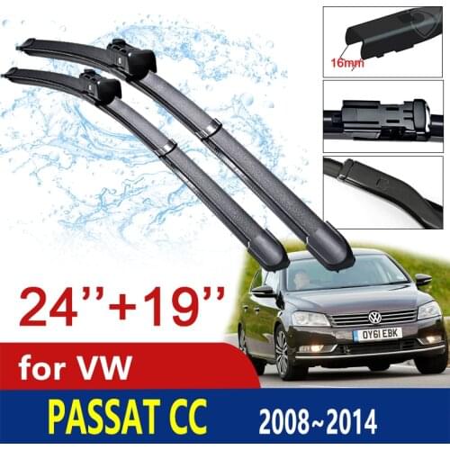 Car Wiper Blade for Volkswagen VW Passat CC 2009 2010 2011 2012 2013 2014 Front Windshield Windscreen Wipers Car Accessories