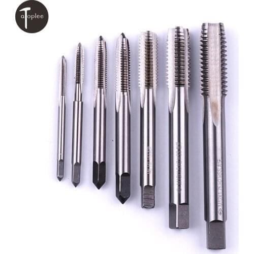 CHEERBRIGHT 1PC M8x1.25 M10x1.5 M12x1.75 Metric Left Hand Thread Tap HSS Screw Tap Plug Hand Tap Drill Hand Tool