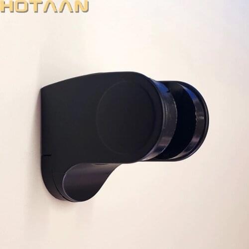 Free Shipping Black Plated ABS Shower Holder Wall Mounted hand shower holder bracket,YT-5110-H