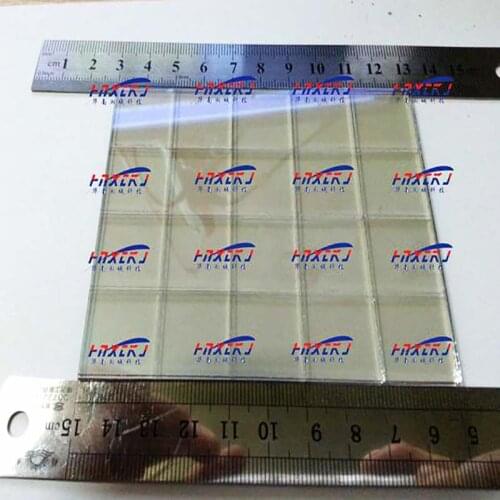 FTO Conductive Glass 6 Ohm 20*20*1.1mm Electrochemical Solar Nano Laboratory Biological Deposition
