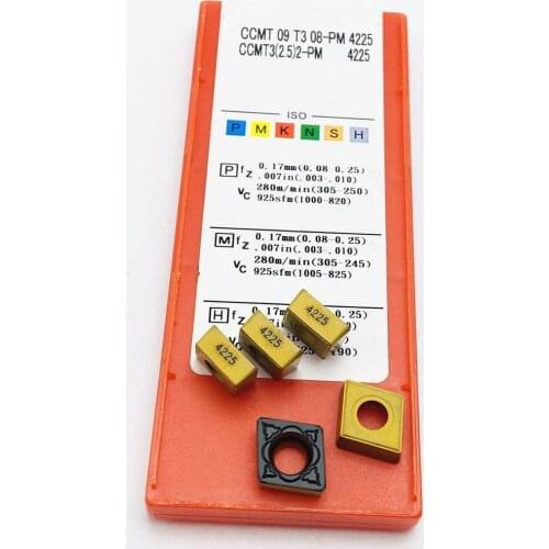Carbide Turning Tool CCMT09T308 PM 4225 Internal Turning Tool Carbide Insert High Quality Milling Tool Turning Insert