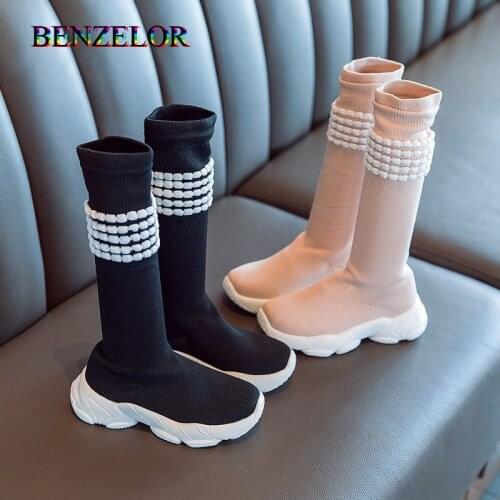 Autumn sock Children snow winter boots kids shoes for girls boys sneakers chaussure warm Childrens girl shoe Footwear female