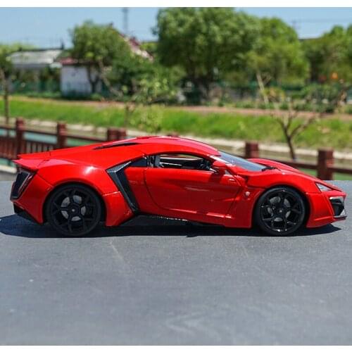 Diecast 1:18scale JADA Sports Car Alloy Car Model Collection Souvenir Children Gift Sports Car Model