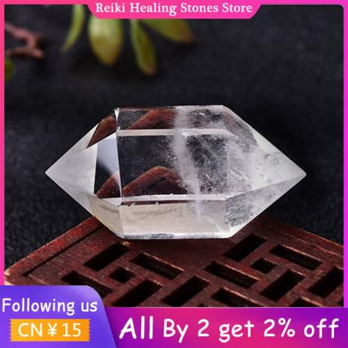 Natural Herkimer Diamond Crystal Stone Minerals Specimen Reiki Healing Point DIY Bangles Bracelets Jewelry Gift