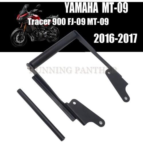 Motorcycle GPS Phone Stand Bracket Holder Navigation Plate For Yamaha MT 09 MT09 Tracer 900 2016 2017