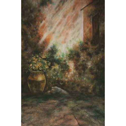 Direct Factory Supply 10*20ft Hand Painted custom Muslin photography background wedding,floral scenic portrait photo backdrops