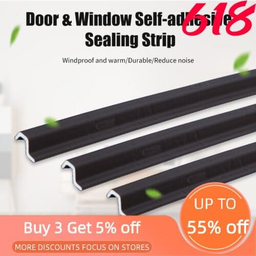 Self-adhesive window seal strip sound proof foam window insulation sound proof foam window draft stopper for window