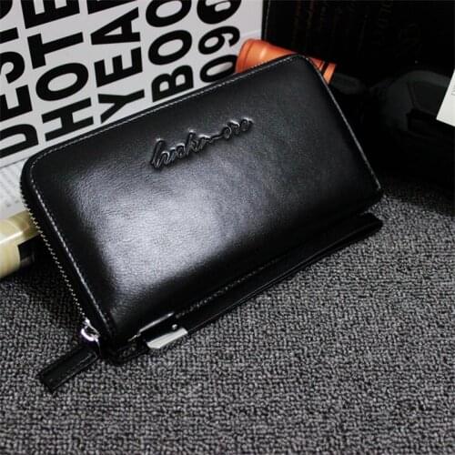 2016 New Arrival Womens Wallet Genuine Leather High Capacity Long Ladies Purses With Zipper Coin Pocket Card Holder Bag