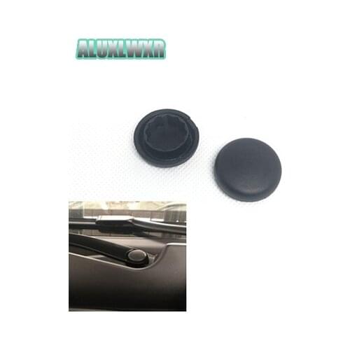 2PCS/SET ABS Wiper screw dust protection cover trim car Accessories for 2016 2017 2018 Geely Atlas Proton X7 EMGRAND GT 2015