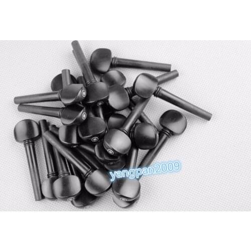 25 pcs high quality ebony viola pegs tuning pegs viola parts accessories