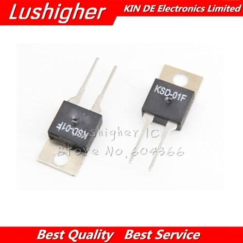 5pcs JUC-31F 60 Degrees Normally Open Thermostat Switch JUC-31