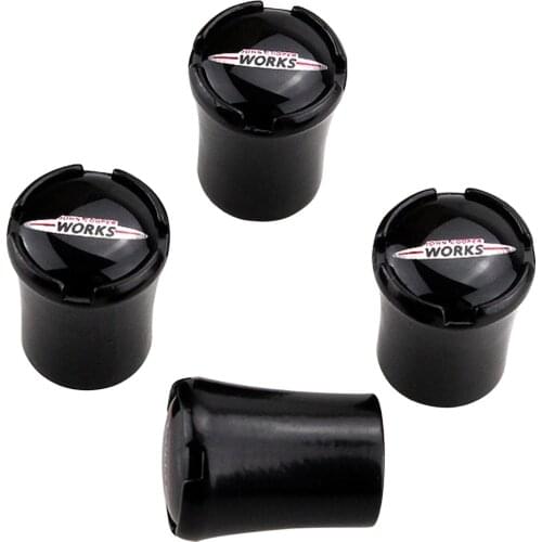 Car-styling Wheel Tire Valve Stem Caps For BMW Mini Cooper JCW F55 R52 R53 Clubman Countryman Paceman Roadster Dust Cover Auto