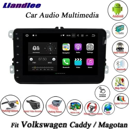 Car Android System For VW Caddy/Magotan/Passat/Sagitar 2006-2012 Radio DVD Player GPS Navigation Wifi Touch Button Multimedia