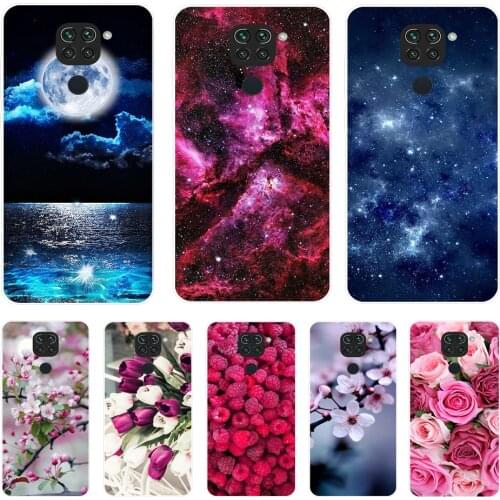 Redmi Note 9 Case For Xiaomi Redmi 10X Case Redmi Note9 Silicone Soft Back Cover Case Funda Coque For Xiaomi Redmi Note 9 Case