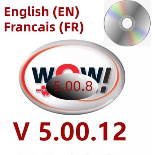 For WOW Snooper 5.00.12 diagnostic tool Multilanguage for WOW snoper 50012 Software for WOW wurth For Vd Tcs Pro Delphis DS150E