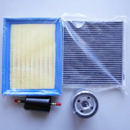 For MG 350 air filter / cabin air condition filter / fuel / Oil filter four filters quality Roewe 350