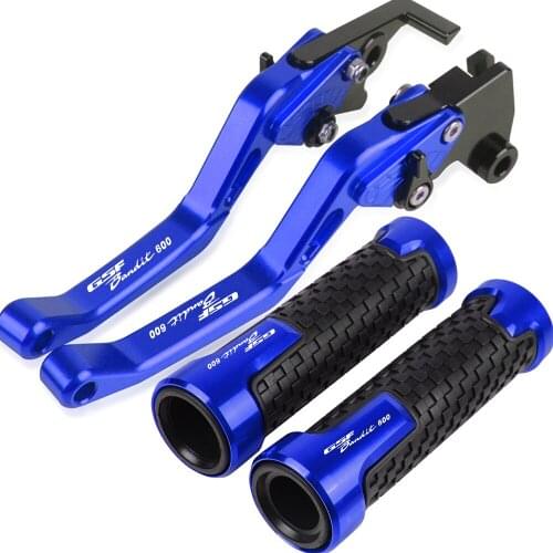 For Suzuki GSF600S GSF 600S GSF600 S GSF600SBandit 1995-2004 2003 2002 Motorcycle Short Brake Clutch Levers Handlebar Hand Grips