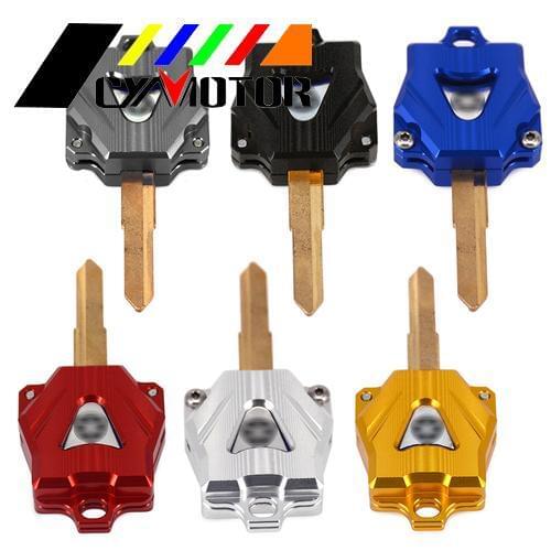 For YAMAHA YZF R1 R6 R6S FZ1 MT Motorcycle Aluminum Colorful Personality Fashioned Key Cover Keychain Key Accessories 2007 2009