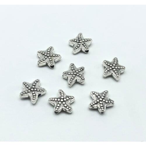 20pcs charm starfish star beads for jewelry making DIY handmade bracelet necklace accessories connector