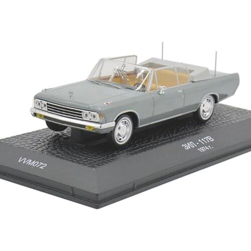 Diecast Alloy 1:43 Metal Soviet 117B Car Model Die-cast Vehicle Toys Adult Children Boys Toy Collectible Display Gifts Souvenirs