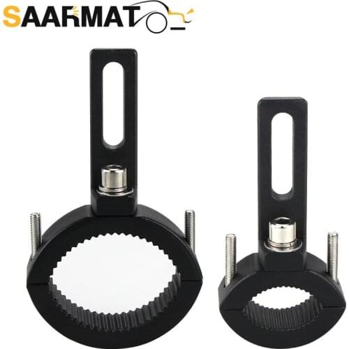 Motorcycle Headlight mount Bracket Adjustable 22mm-32mm 42mm-62mm Bumper Mount Clamp led light bracket holder support phare moto