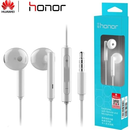 Huawei 3.5MM Earphone AM110 AM115 In Ear Earbuds Headset With Wired Control For Huawei P30 P10 Honor X10 9X 30S Nova 7 6 SE 5ZP9