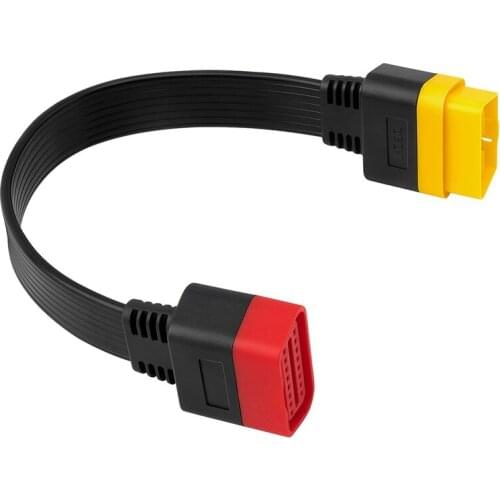New OBD OBD2 Extension Cable Connector for Launch X431 V/Easydiag 3.0/Mdiag/Golo Main 16Pin Male to Female Cable 36cm