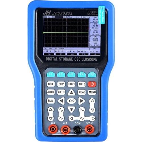 JDS3022A Handheld Oscilloscope 2 Channels 50MHz With 6000 Multimeter Signal Generator