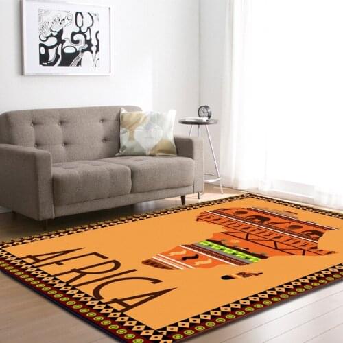 Retro Ethnic style print Carpets for Living Room Bedroom Area Rugs Modern Home Delicate Carpet/tapis/tapetes para sala de estar