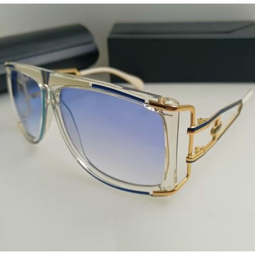 Most Popular Color Stitching Frame Double Leg Sunglasses newest Favored by Ladies and Gentlemen Master Design Original Box UV400