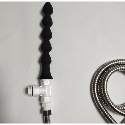 Wetips Silicone Fast Enema Washer Ducha Nettoyage Anal Cleaner Anus Cleaning Ducha Kits Handdouche Enema Cleaning Bidet Shower