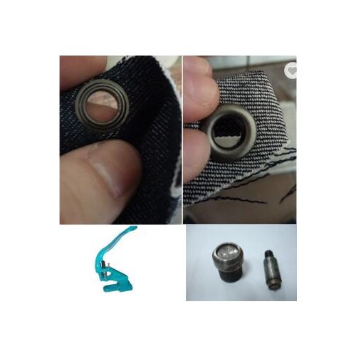 Pack of hand press eyelets tool grommets setter die machine