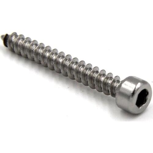 25-50Pcs M2 M3 M4 M5 Hexagon Hex Socket Cap Head Self Tapping Screw 304 Stainless Steel Allen Head Screw for Speaker