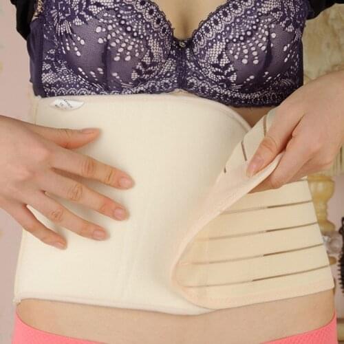 2018 Spring Autumn Women Body Sculpting Straps Postpartum Abdomen Belt Breathable Polyester Elastic Slimming Recovery K3