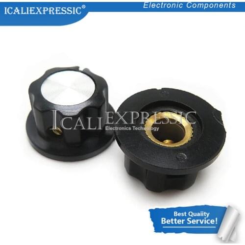 10PCS MF-A01 bakelite potentiometer potentiometer knob cap diameter 19.5MM with RV16 hole 3.2MM In Stock