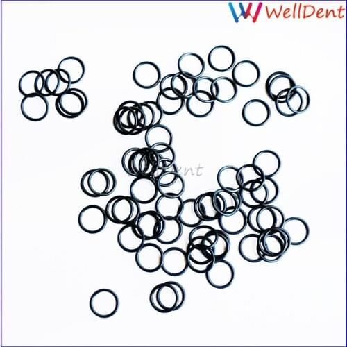 100pcs/pack Dental Turbine Handpiece Oring Cartridge Spare Parts Oring