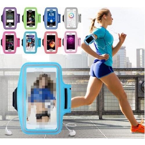 200pcs Waterproof Gym Sports Running Armband Arm Band Phone Bag Case