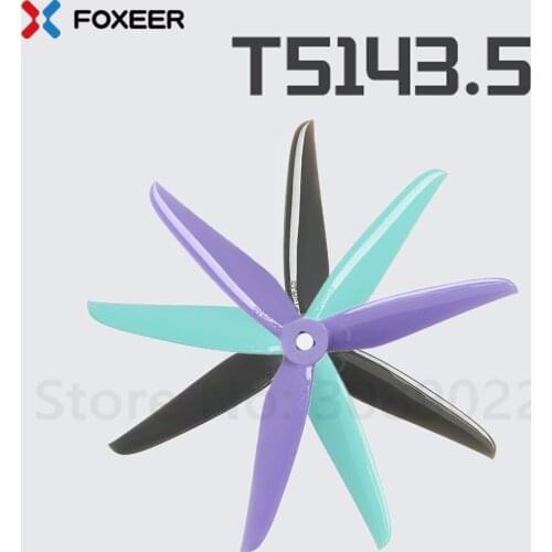 24 pcs/12 pair New DALPROP CYCLONE T5143.5 5143.5 3-Blade propeller for FPV Freestyle Drone Quadcopter Updated version Prop